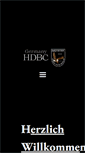 Mobile Screenshot of hdbc-berlin.de