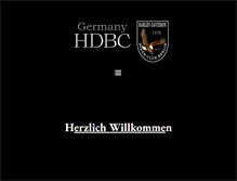 Tablet Screenshot of hdbc-berlin.de